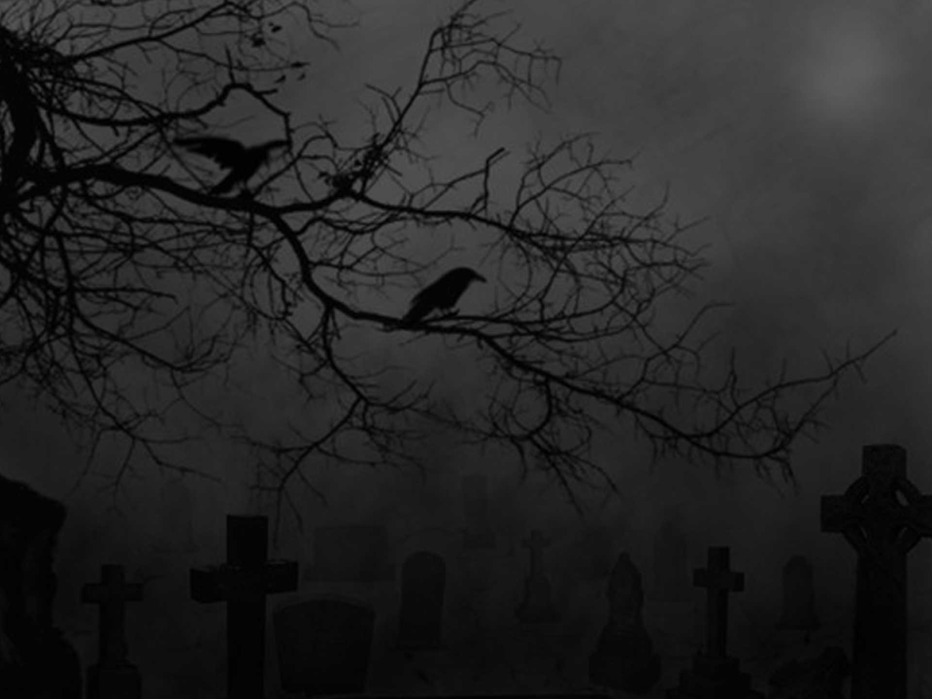 graveyard scene